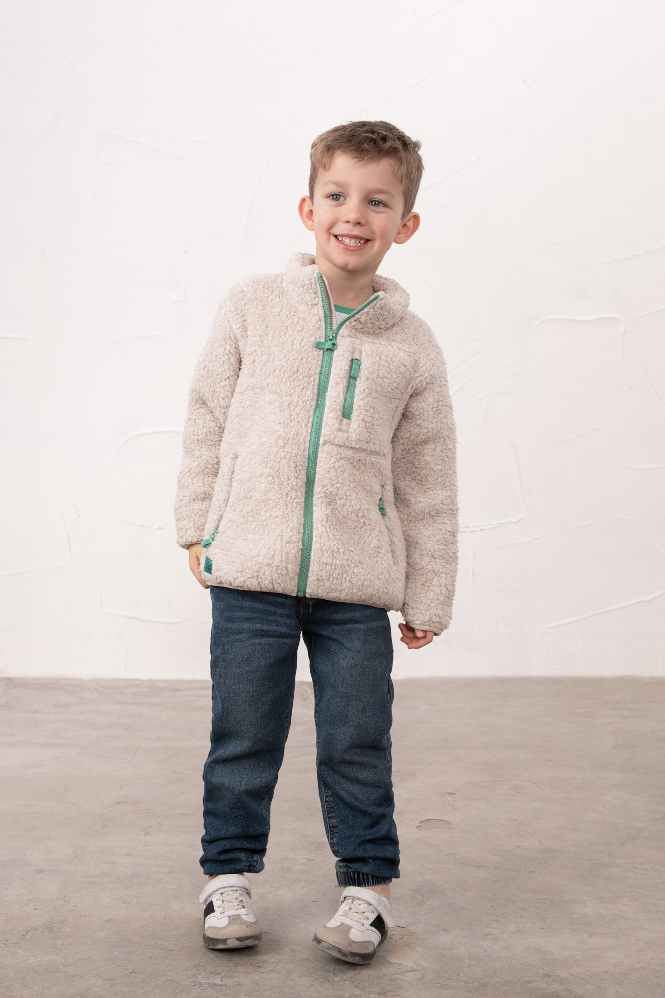Kian Fleece - Irish Cream - Lighthouse