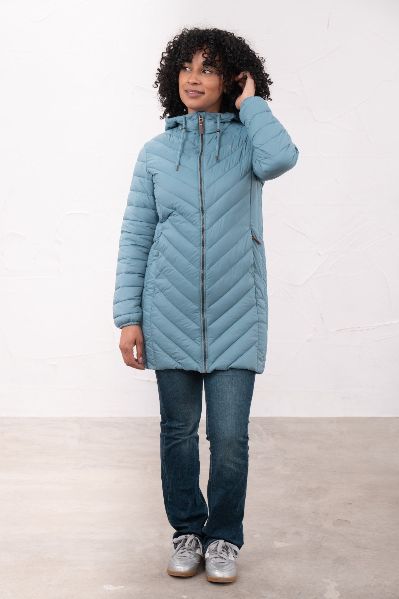 Laurel Coat - Bluestone-Lighthouse