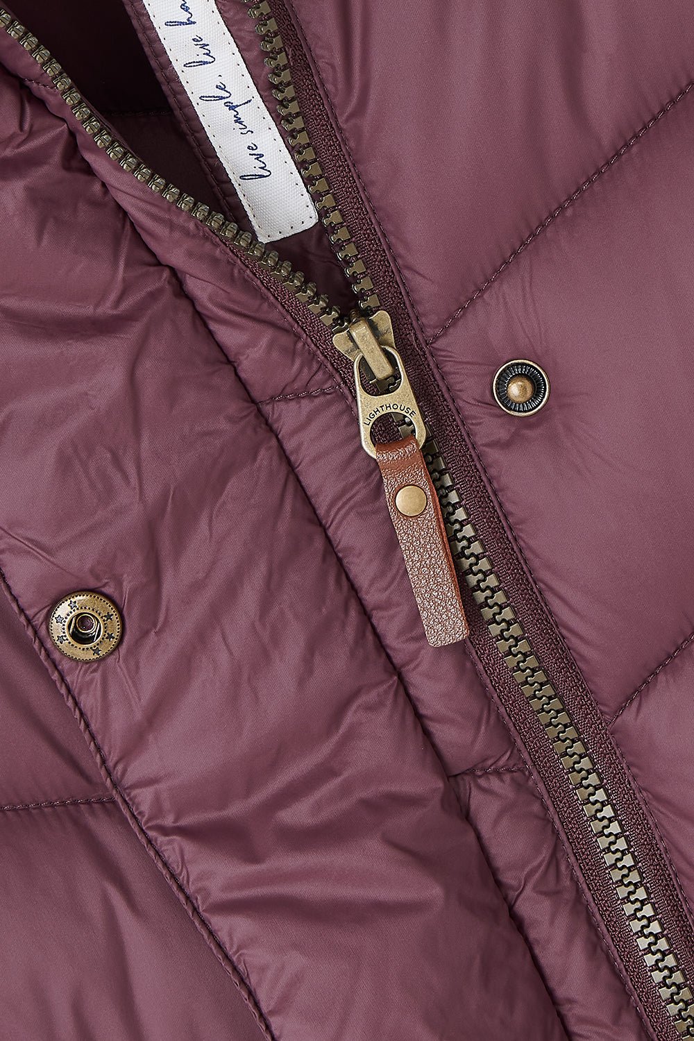 Laurel Coat - Cranberry - Lighthouse