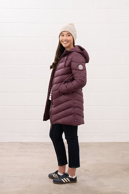 Laurel Coat - Cranberry - Lighthouse