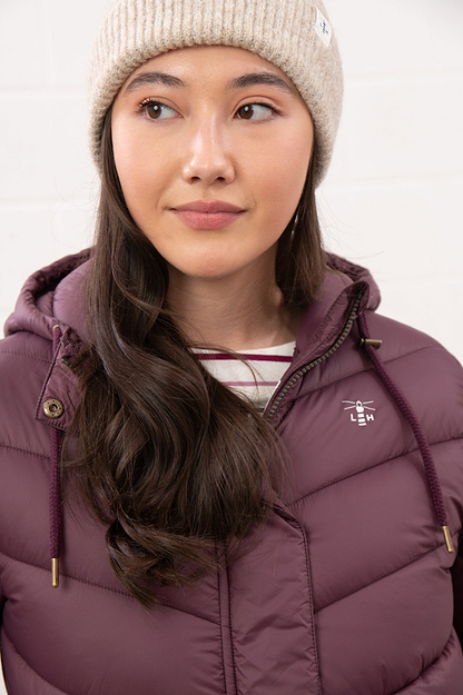 Laurel Coat - Cranberry - Lighthouse