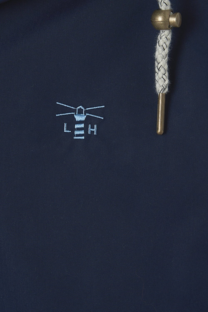 Long Beachcomber Jacket - Navy-Lighthouse