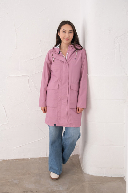 Long Beachcomber Jacket - Wild Rose - Lighthouse