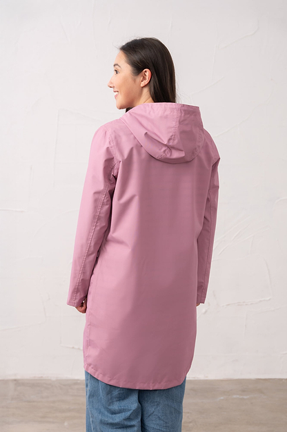 Long Beachcomber Jacket - Wild Rose - Lighthouse