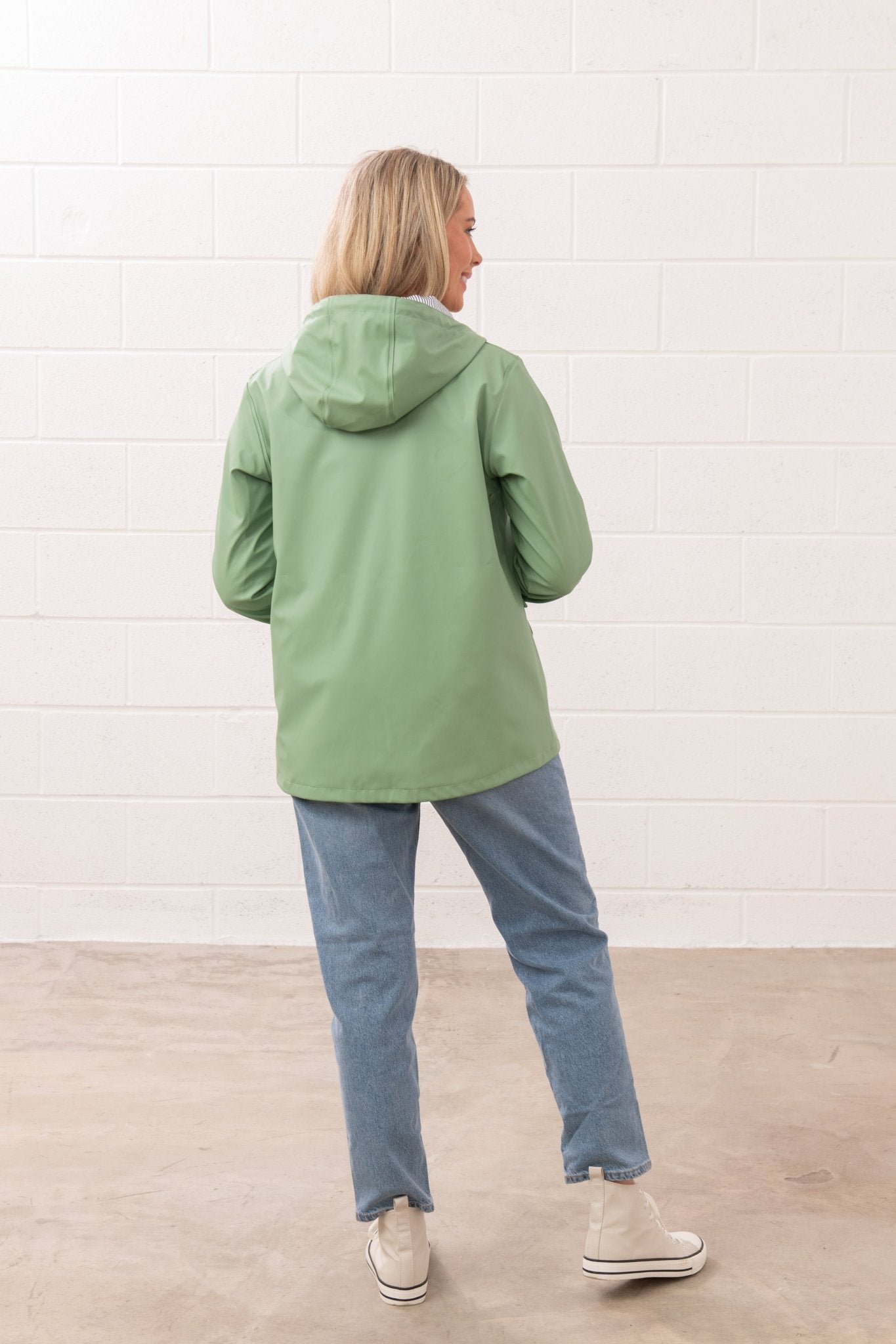 Lucy Jacket. Women's Lightweight Rubberised Raincoat | Lighthouse