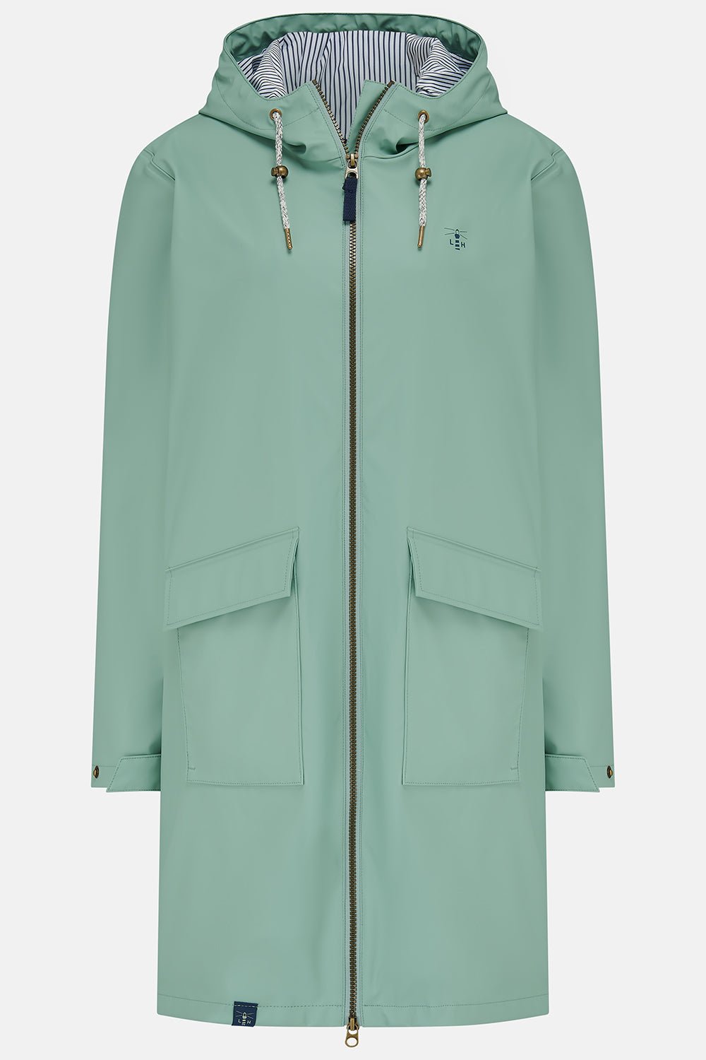 Lucy Long Jacket - Sage - Lighthouse