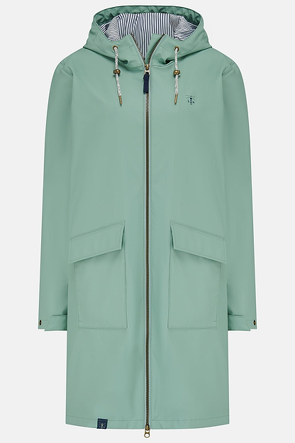 Lucy Long Jacket - Sage - Lighthouse