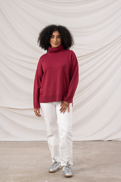Luisa Jumper - Berry - Lighthouse