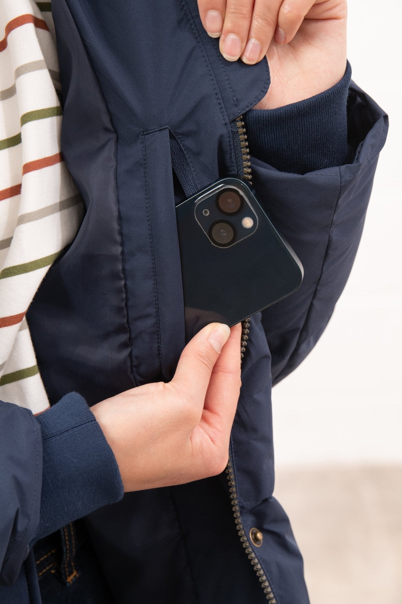 Margot Coat - Navy - Lighthouse