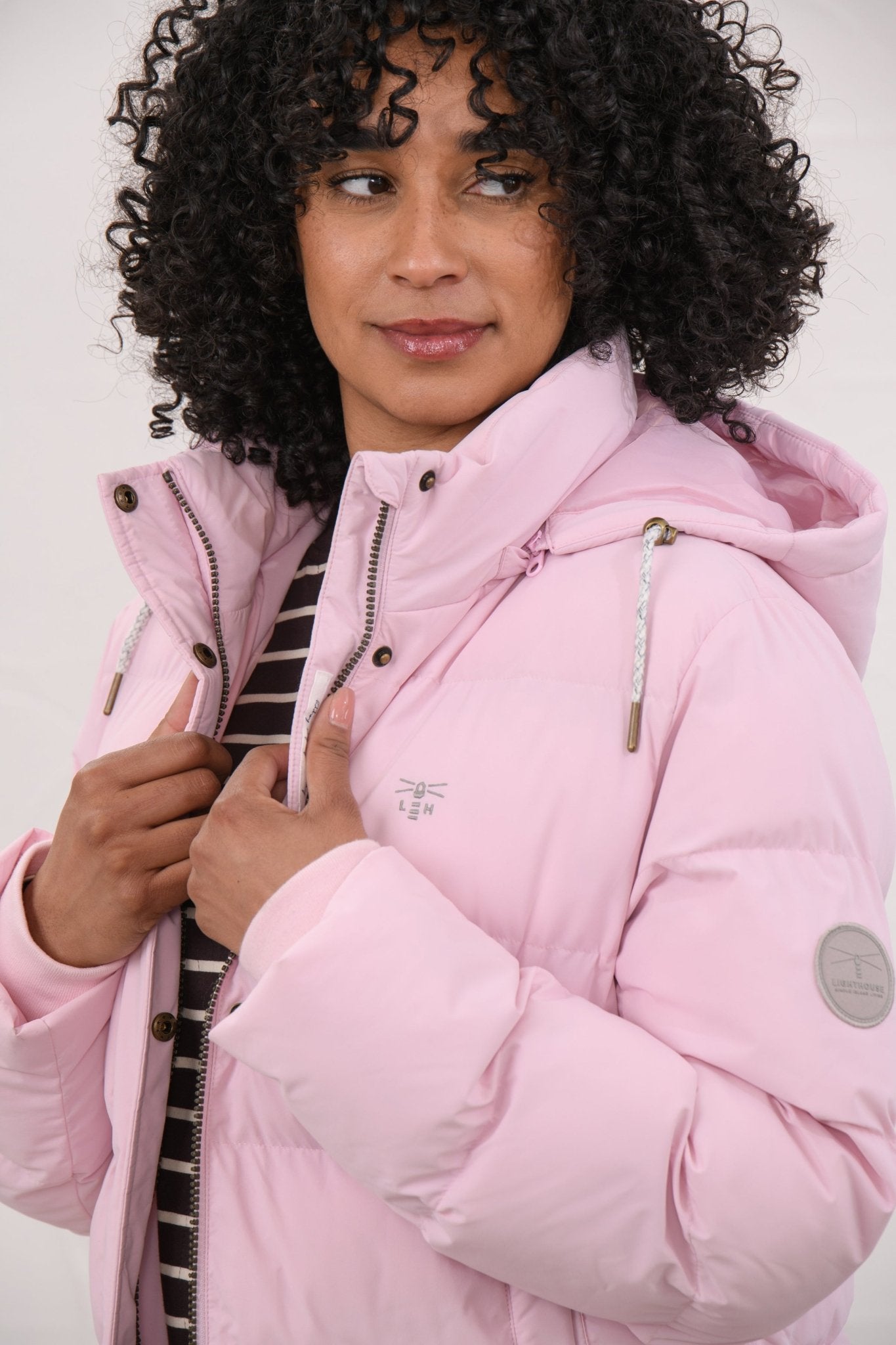 Margot Coat - Pale Pink-Lighthouse
