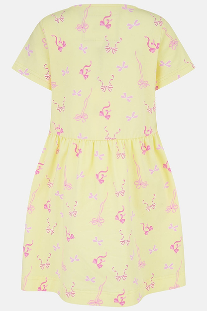Marnie Dress - Lemon Bow - Lighthouse