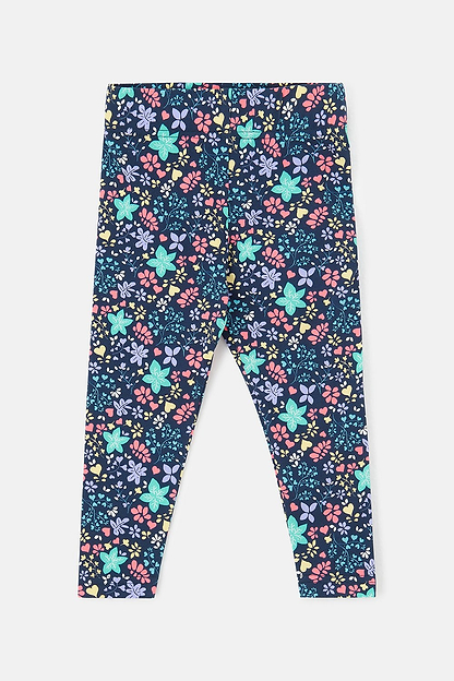 Mollie Leggings - Floral Print - Lighthouse
