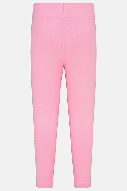 Mollie Leggings - Fluro Heart Bow - Lighthouse