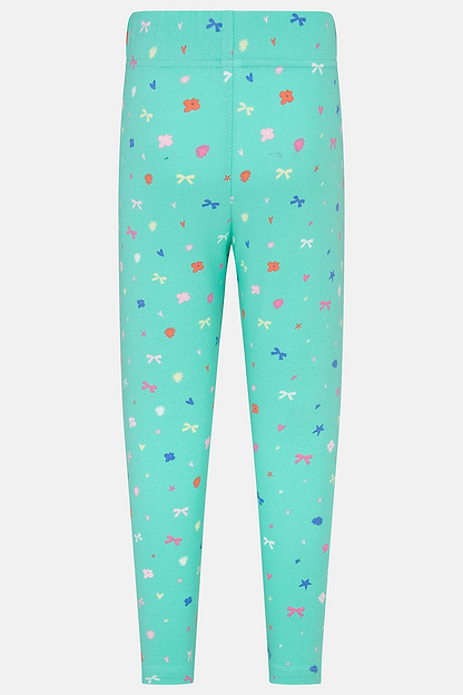 Mollie Leggings - Tiffany Print - Lighthouse