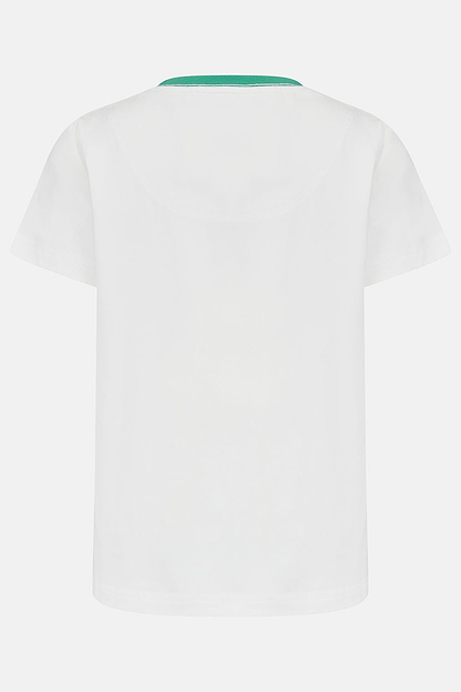 Oliver Short Sleeve Top - Animal Watch - Lighthouse