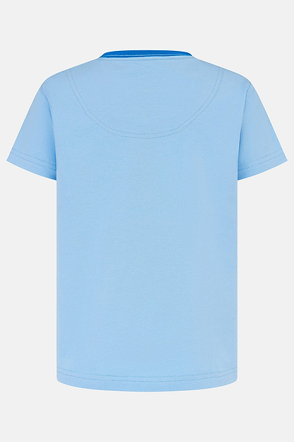 Oliver Short Sleeve Top - Blue Tractor Baler - Lighthouse