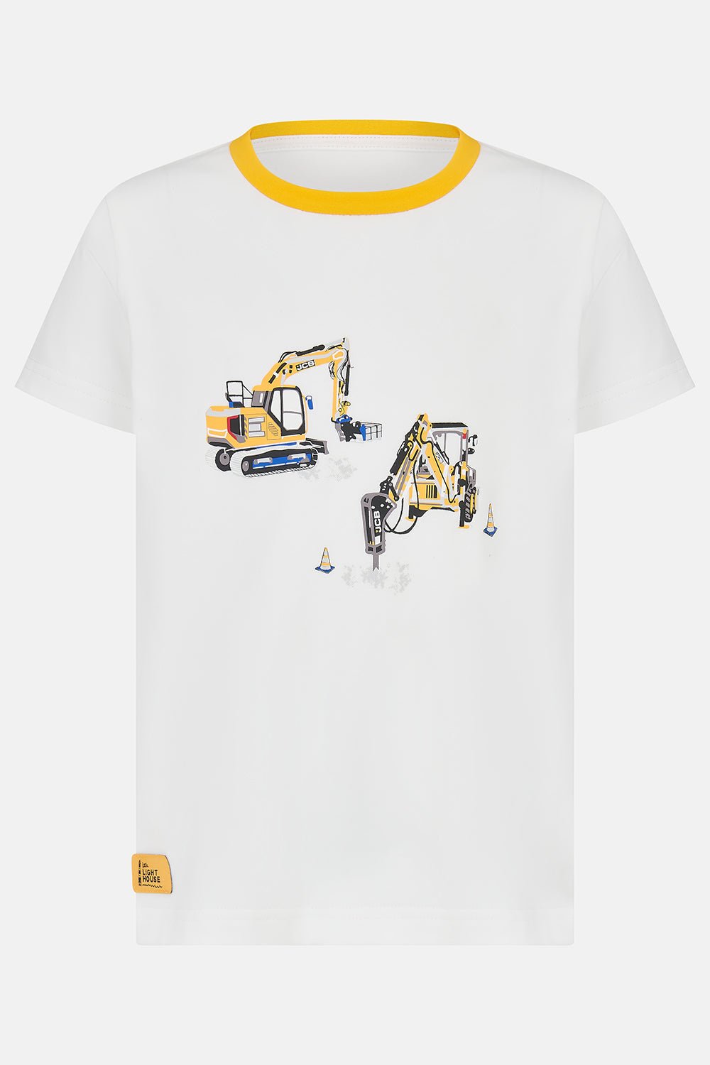 Oliver Short Sleeve Top - JCB Print - Lighthouse