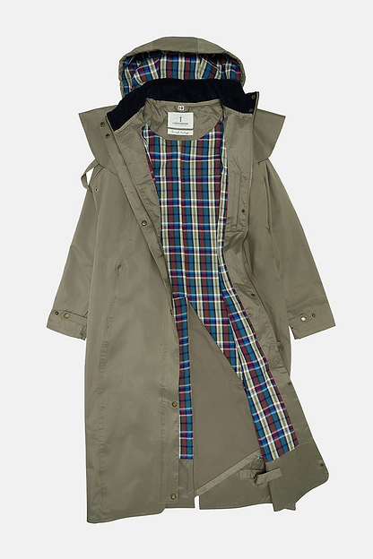 Outback Full Length Waterproof Raincoat - Fawn-Lighthouse