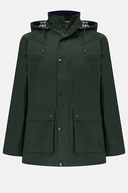 Oxford Raincoat - Hunter Green-Lighthouse