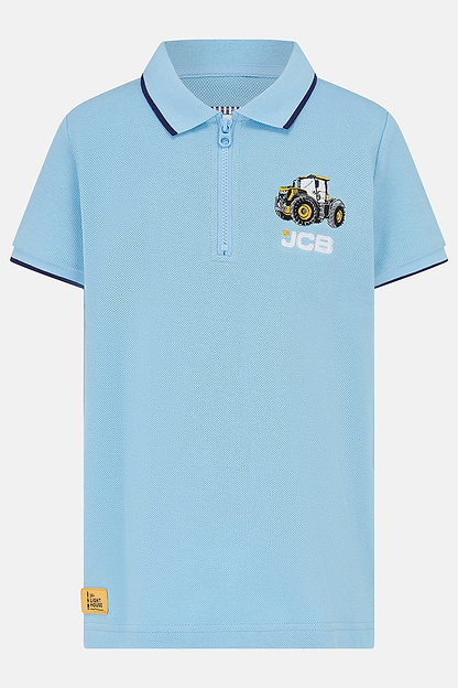 Pier Short Sleeve Polo Shirt - JCB Print - Lighthouse