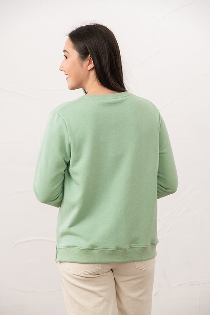 Seaside Jersey - Pastel Green - Lighthouse