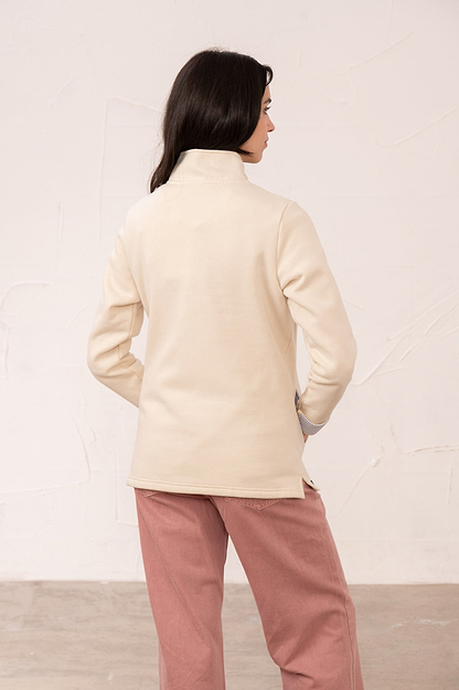 Shore Sweatshirt - Cream - Lighthouse