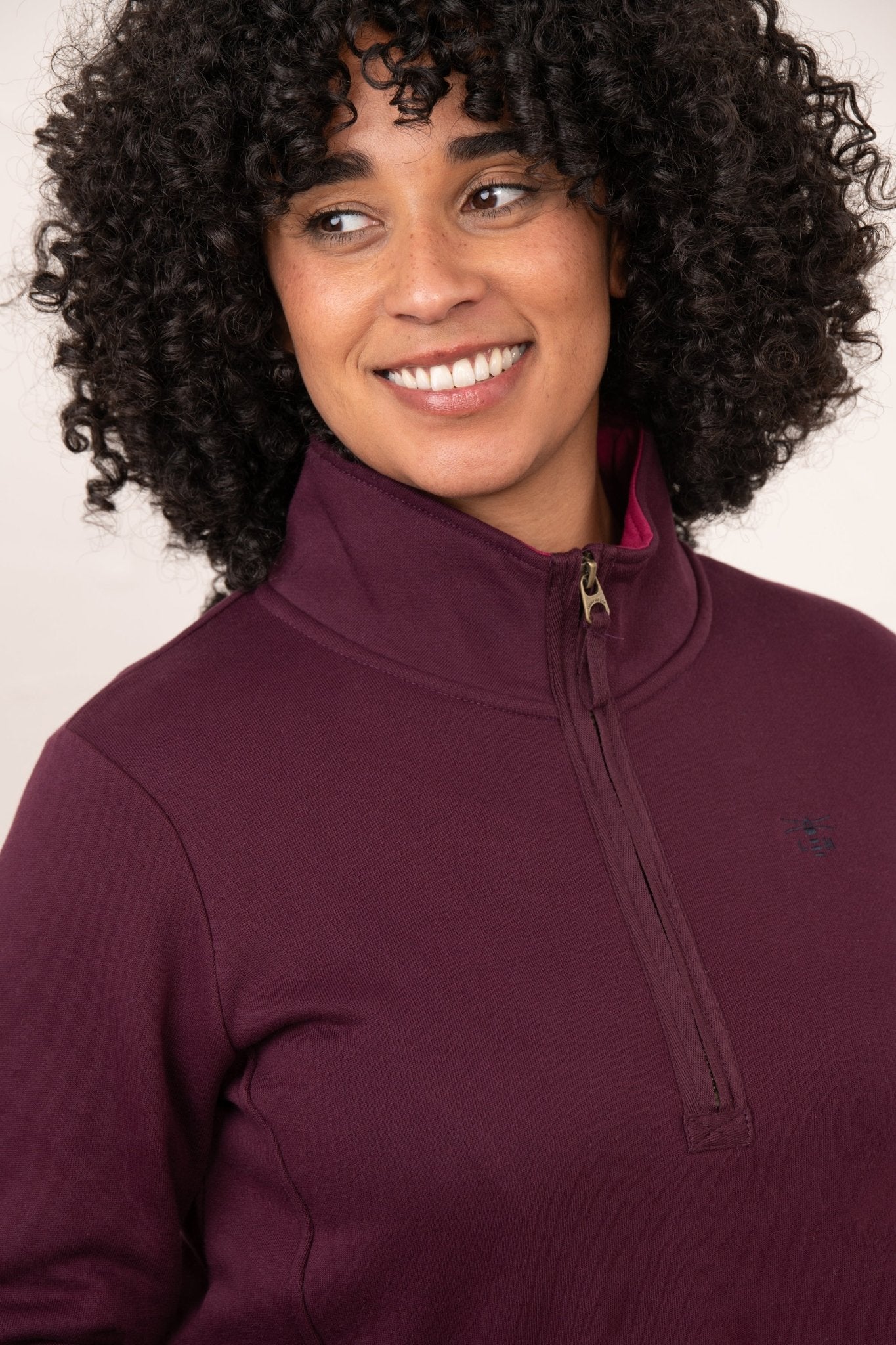 Shore Sweatshirt - Damson-Lighthouse