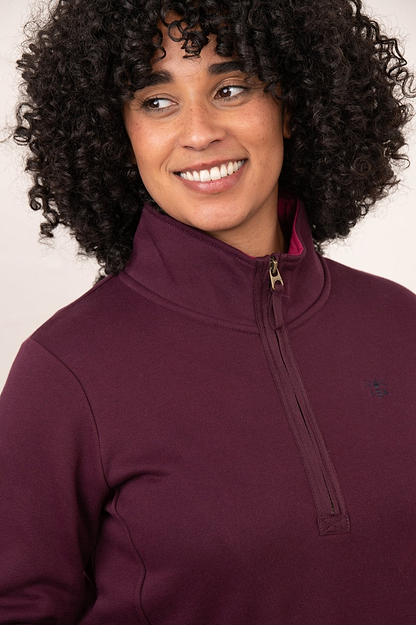 Shore Sweatshirt - Damson-Lighthouse