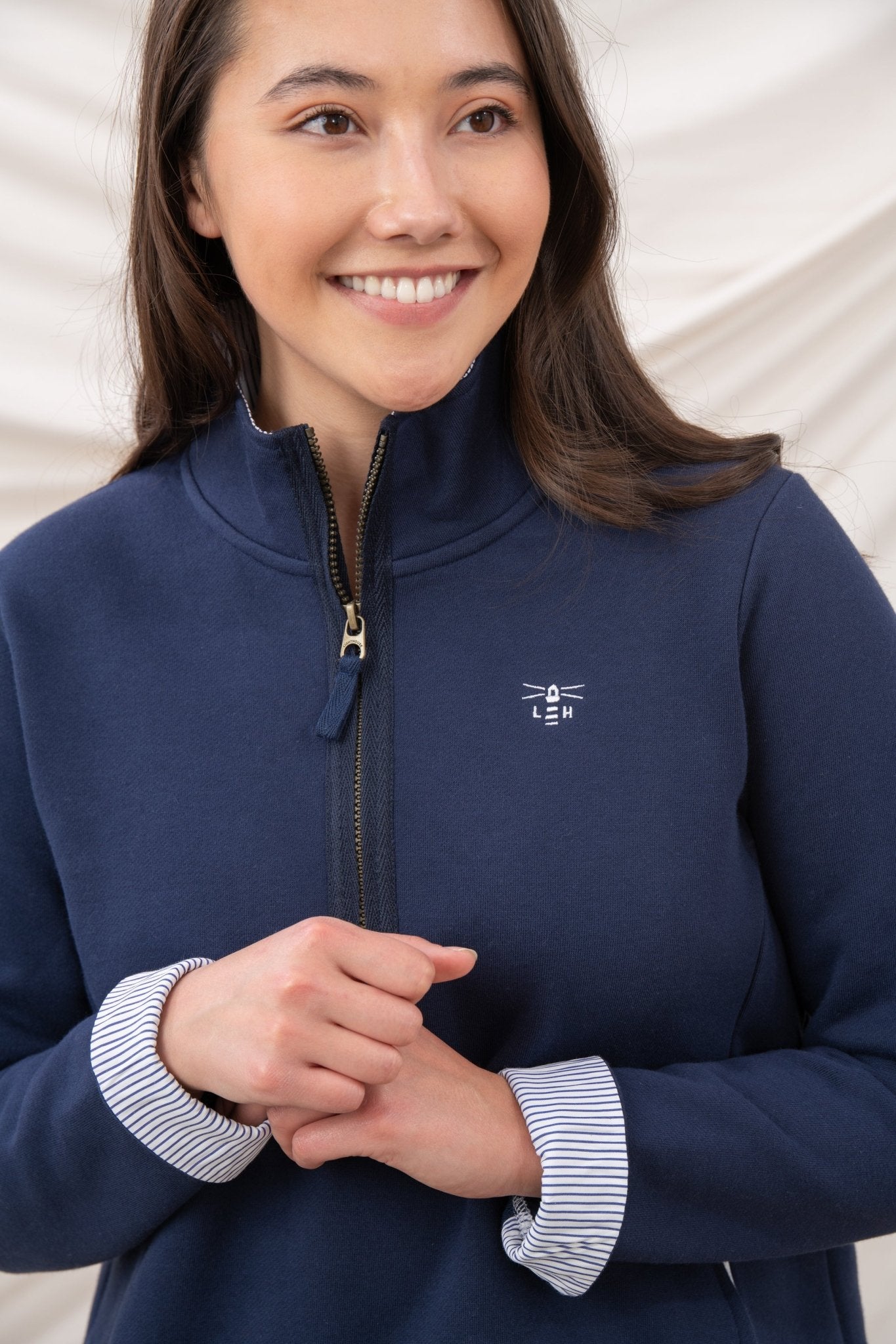 Shore Sweatshirt - Navy - Lighthouse