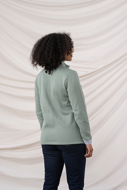 Shore Sweatshirt - Sage - Lighthouse