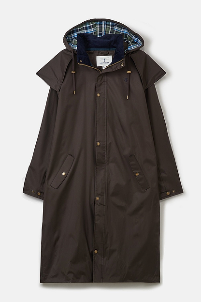 Stockman Full Length Rain Coat - Chocolate - Lighthouse