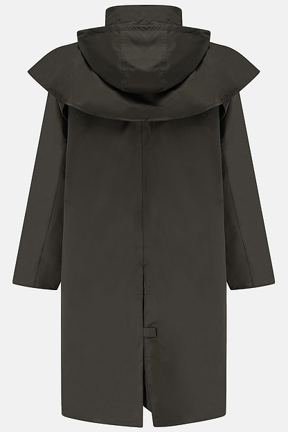 Stockman Full Length Rain Coat - Chocolate-Lighthouse