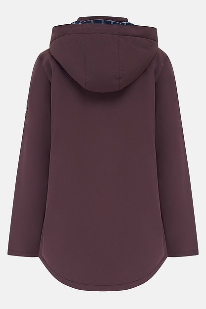 Tess Coat - Damson-Lighthouse