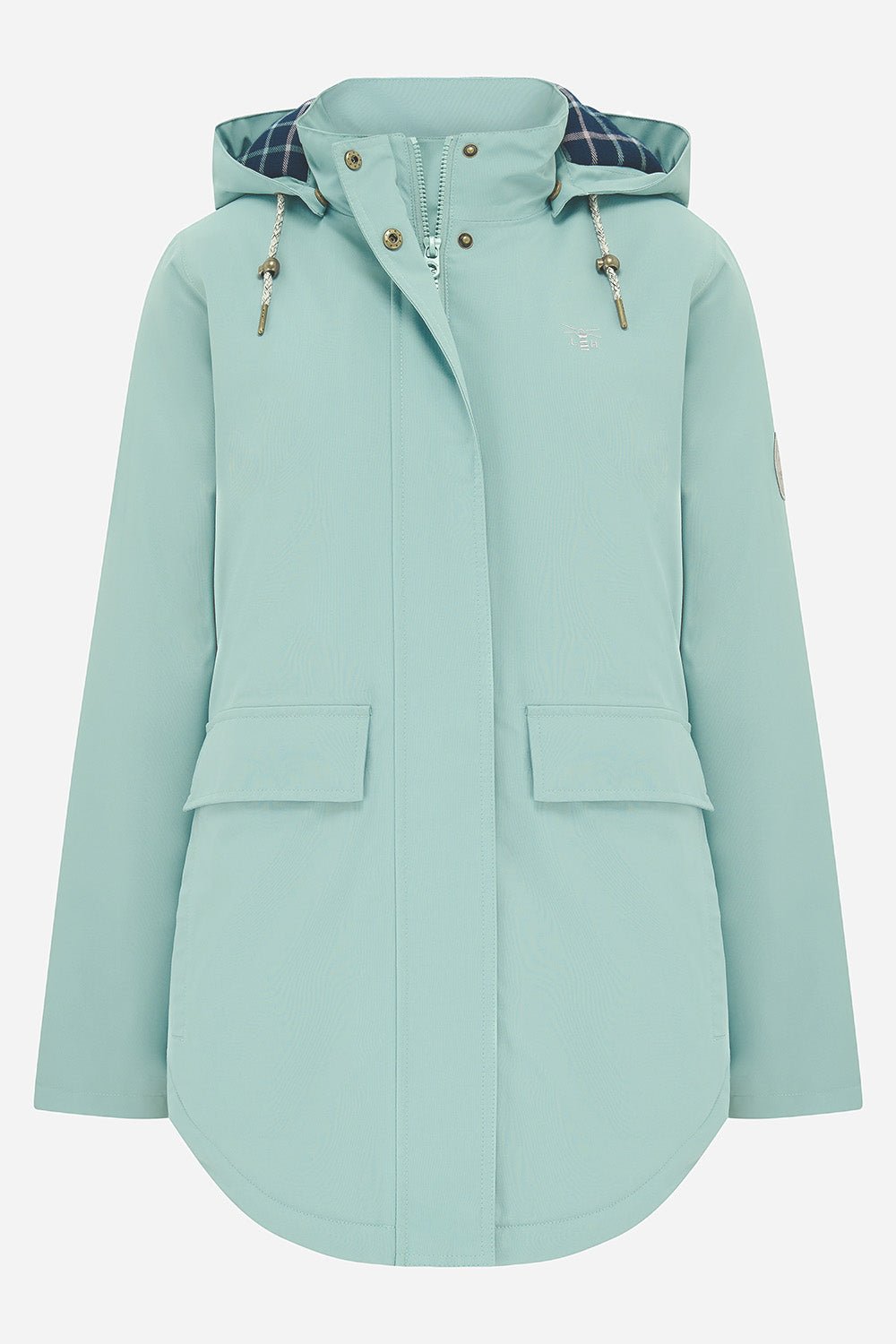 Tess Coat - Duck Egg-Lighthouse