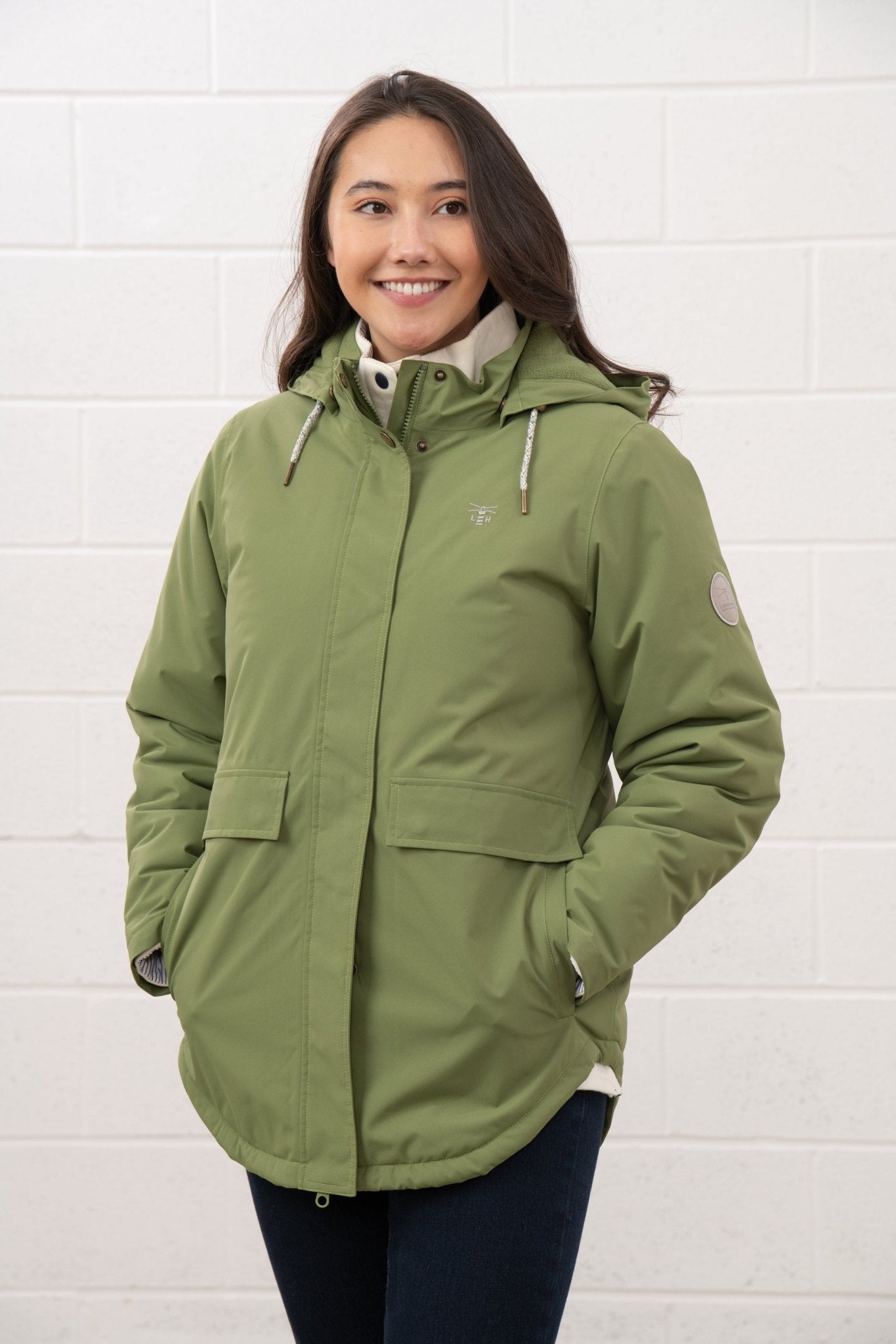 Tess Coat - Sea Kelp - Lighthouse