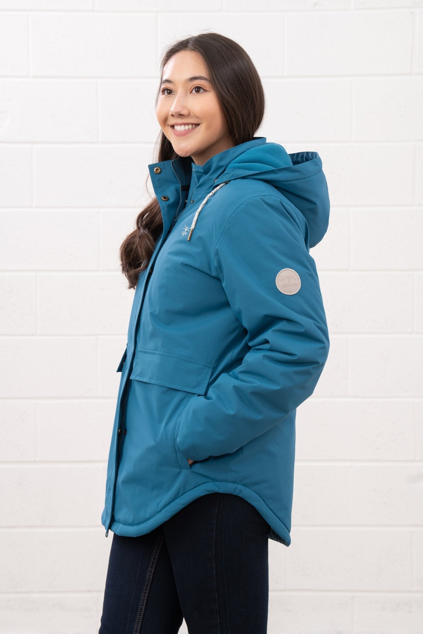 Tess Coat - Teal - Lighthouse