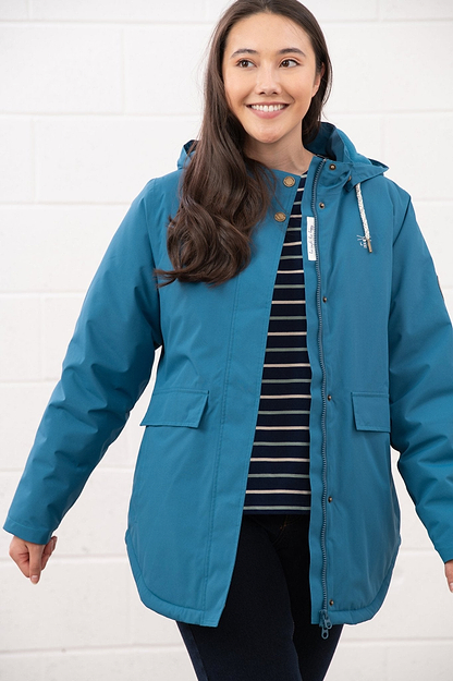 Tess Coat - Teal - Lighthouse
