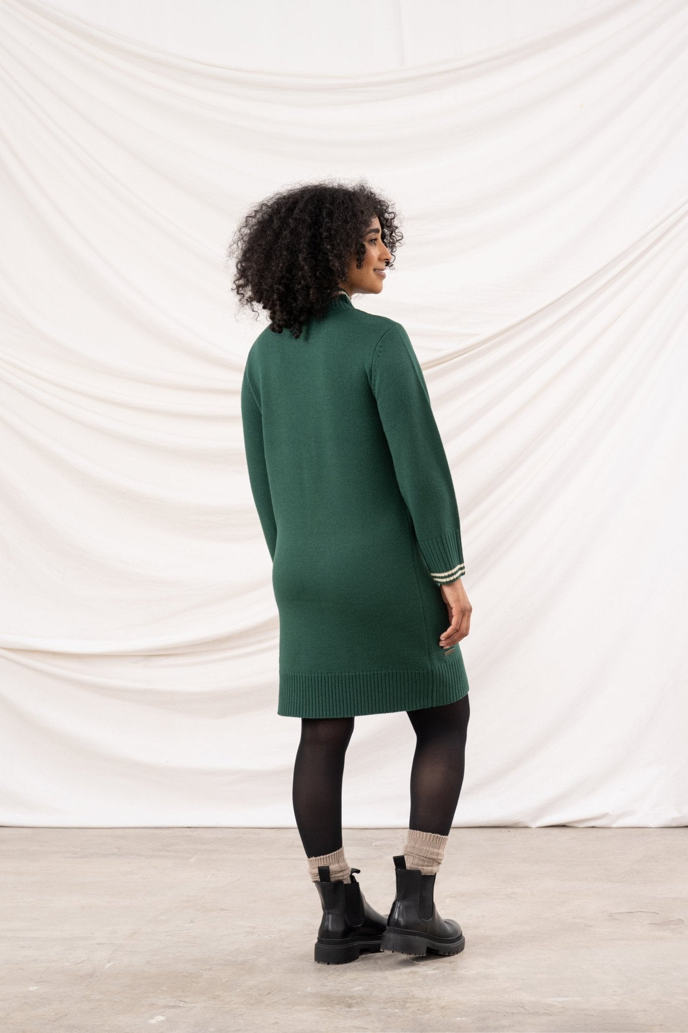 Vanessa Dress - Pine - Lighthouse