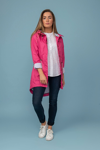 Emily Parka - Raspberry
