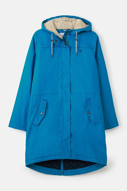 Abigail Coat - Teal-Lighthouse