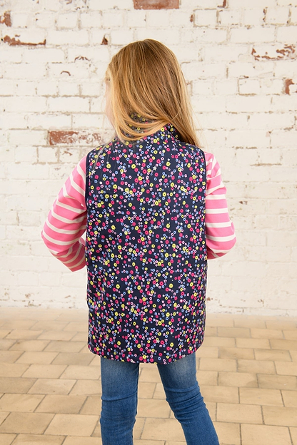 Alex Gilet - Navy Floral - Lighthouse