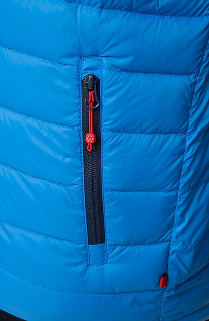 Alpine Mens Down Gilet - Royal-Mac in a Sac