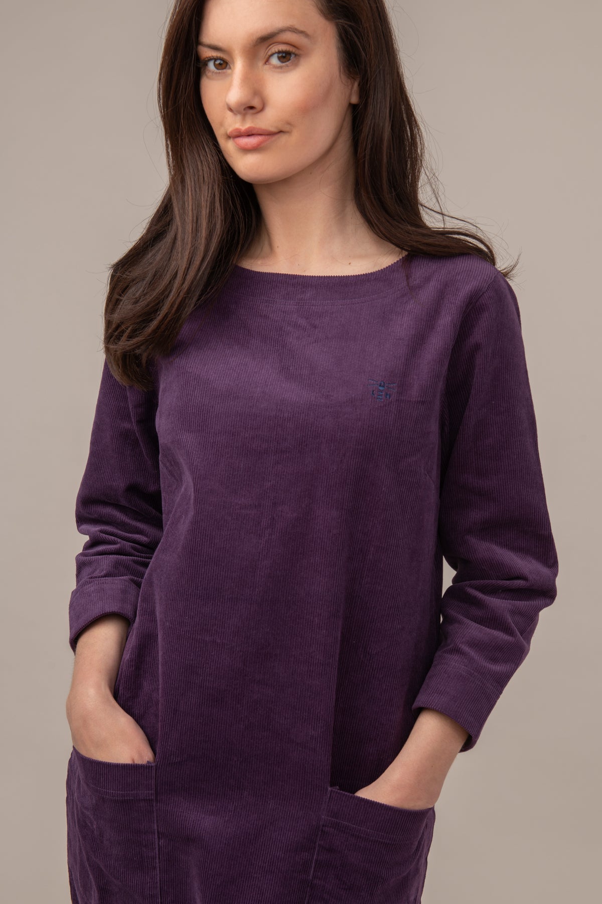 Anna Dress - Blackcurrant - Lighthouse