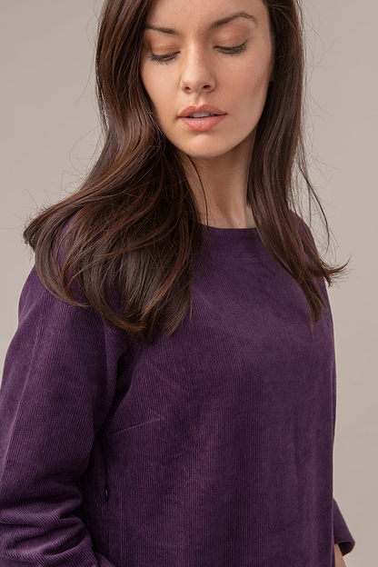 Anna Dress - Blackcurrant - Lighthouse