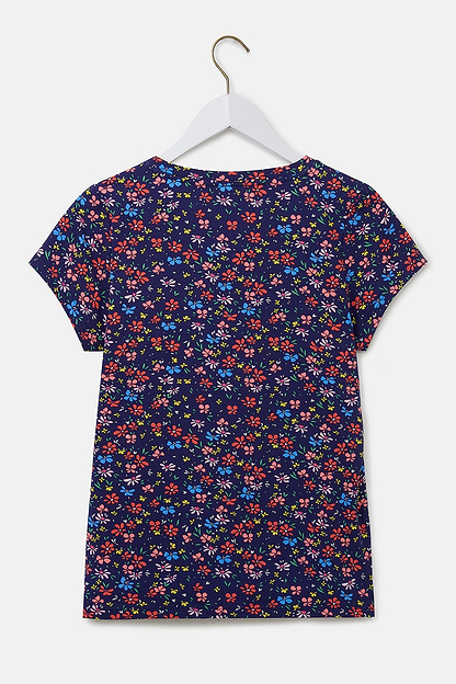 Ariana Tee - Multi Floral-Lighthouse