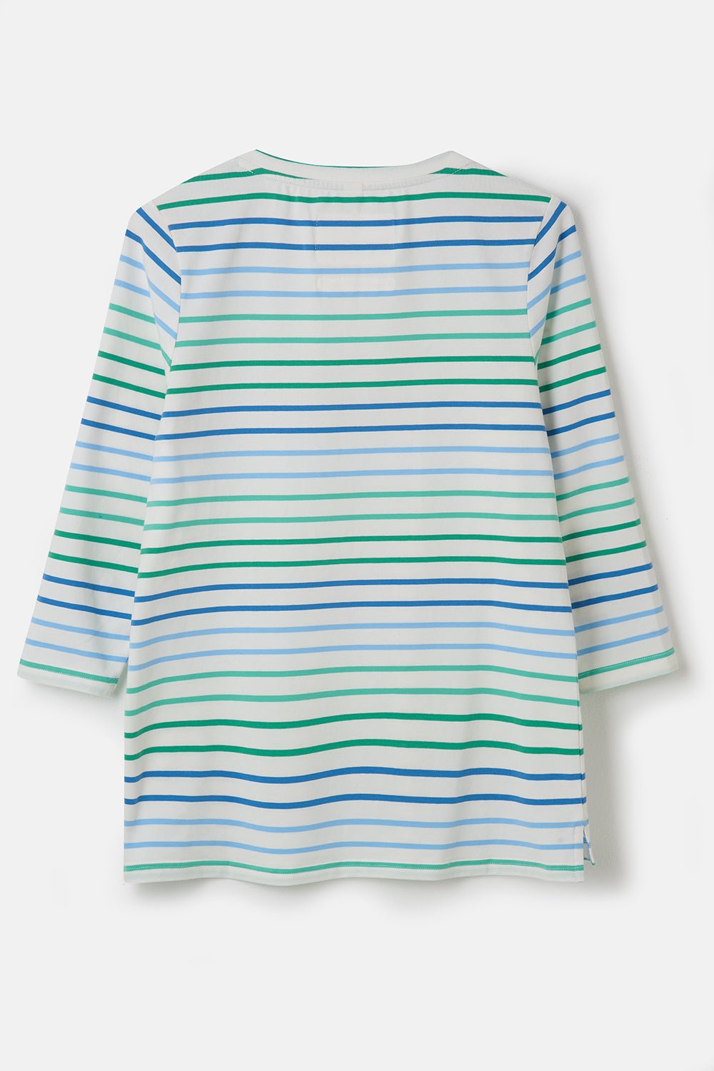 Ariana Top - Seagrass Green Blue Stripe - Lighthouse