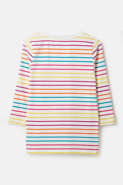 Ariana Top - Teal Pink Stripe - Lighthouse