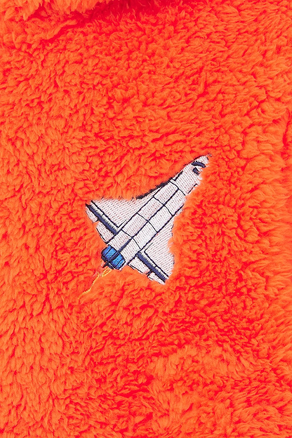 Ben Fleece - Orange Spacecraft-Lighthouse