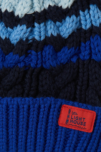 Bobbie Bobble Hat - Blue Navy-Lighthouse