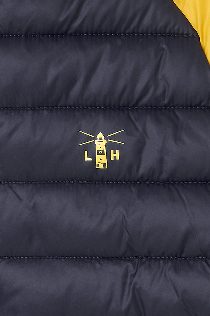 Carter Coat - Navy Yellow-Lighthouse